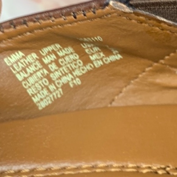 Earth Spirit Classics Emma Brown Leather Slip On Heeled Clogs - Picture 10 of 11